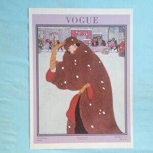 Vogue Poster November 1 1920 Winter Fashions Number